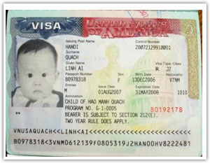 Các loại visa và chứng minh tài chính